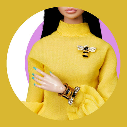 Buzzz brooch for Integrity Toys Poppy Parker Fashion Royalty Nu Face Barbie Silkstone